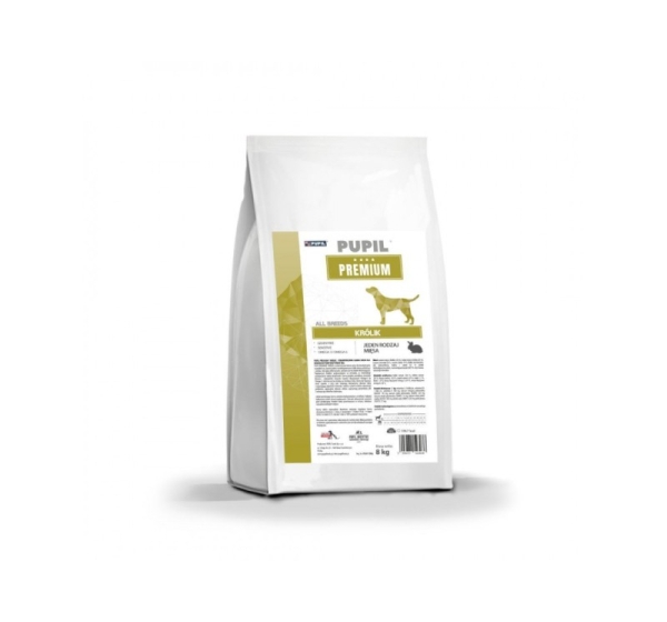 PUPIL Premium All Breeds Rabbit - dry dog food - 8kg