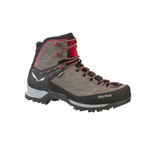 Salewa MTN Trainer Mid GTX Male Adult Charcoal, Grey, Red