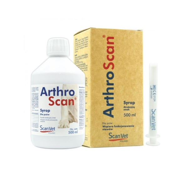 SCANVET ArthroScan Syrop - supplements for dogs - 500ml