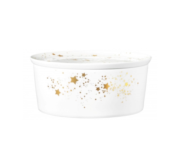 SELTMANN LIBERTY GOLDEN STARS Miska z pokr 21x9 cm