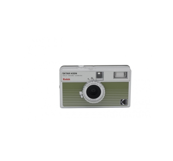 KODAK EKTAR H35N HF Film Camera Analogkamera-Set mit Kodak Ultramax, green strip