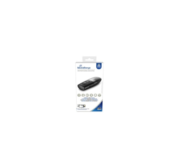 MediaRange MROS222 wireless presenter RF Black, Silver