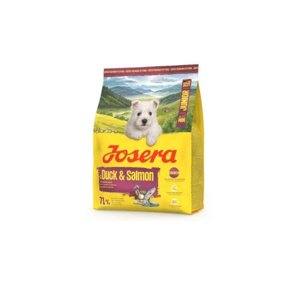 JOSERA Mini Junior Duck & Salmon - dry dog food - 3kg