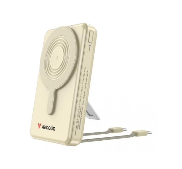 Verbatim Charge'n'Go 2C & Display Power Bank 10000 mAh Gold