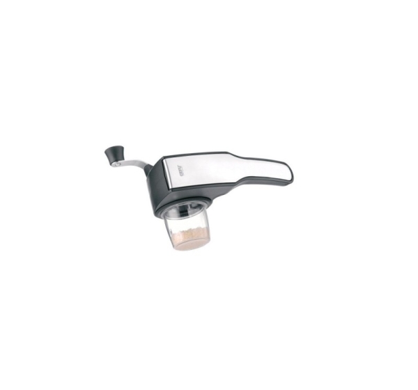 GEFU 19060 manual grater/spiralizer Rotary grater Black, Stainless steel