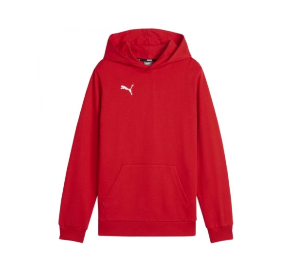 Puma Team Goal Casuals Hoddy Sweatshirt Red 658619 01 152cm
