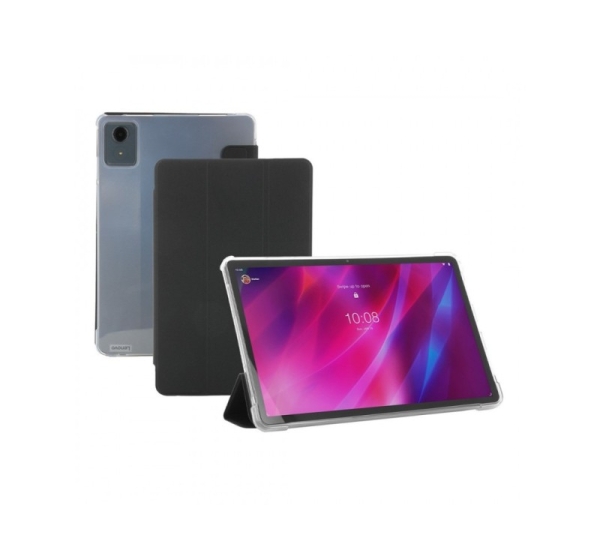 Mobilis 060016 tablet case 27.9 cm (11") Cover Black, Transparent
