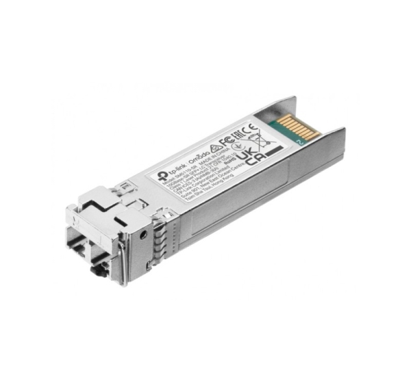 TP-Link Omada 10Gbase-SR SFP+ LC Transceiver SPEC: 850nm Multi-mode, LC Duplex Connector, Up to 300m Distance