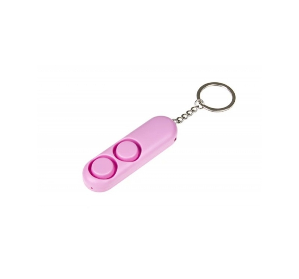 Personal alarm GUARD PIRANHA 2 sirens 130 dB pink (YC-001-PI)