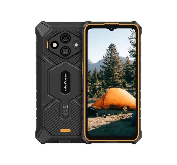 Ulefone RugKing 3 Pro 16.7 cm (6.56") Dual SIM Android 15 4G USB Type-C 8 GB 128 GB 5700 mAh, orange and black