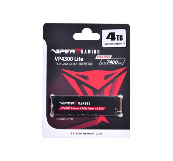 Patriot Memory VP4300 Lite M.2 4 TB PCI Express 4.0 NVMe (VP4300L4TBM28H)