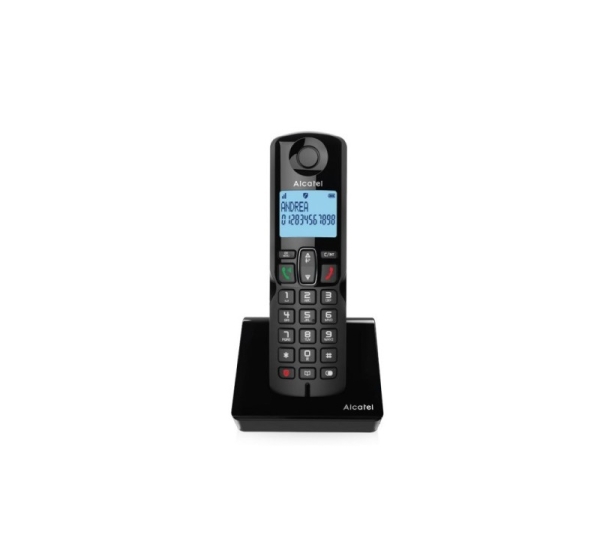 Alcatel S280 EWE DECT telephone Caller ID Black