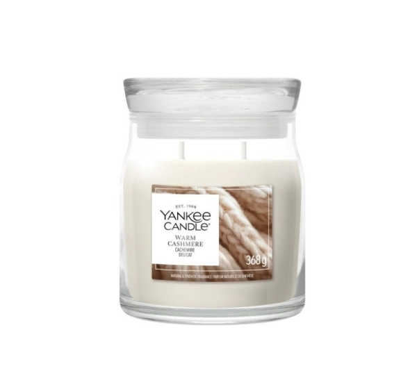 Scented candle YANKEE CANDLE WARM CASHMERE 368 g medium