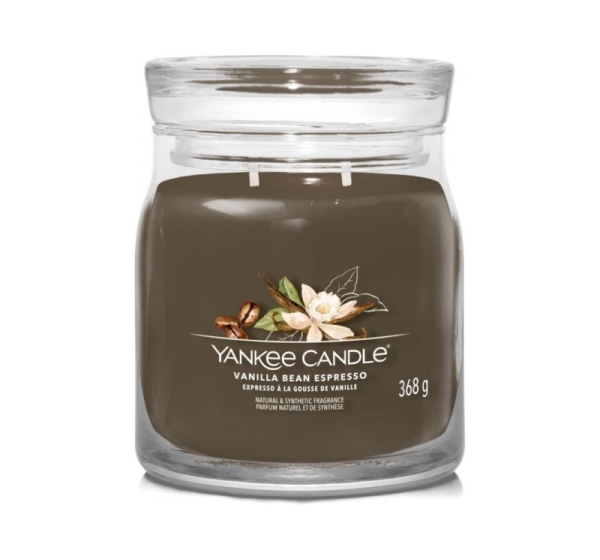 Scented Candle YANKEE CANDLE VANILLA BEAN ESPRESSO 368 g medium
