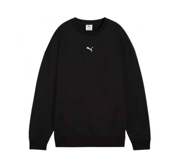 Bluza damska Puma ESS Oversized Crew TR czarna 685401 01 M