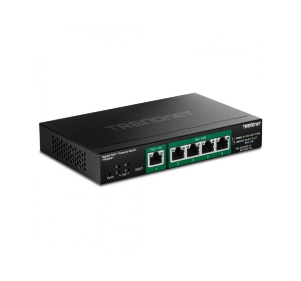 Trendnet TPE-B541 network switch Managed Gigabit Ethernet (10/100/1000) Power over Ethernet (PoE) Black