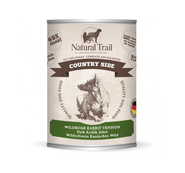NATURAL TRAIL Country side - wet dog food - 800g