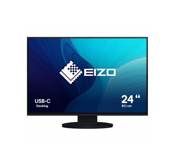 EIZO FlexScan EV2485-BK computer monitor 61.2 cm (24.1") 1920 x 1200 pixels WUXGA LCD Black