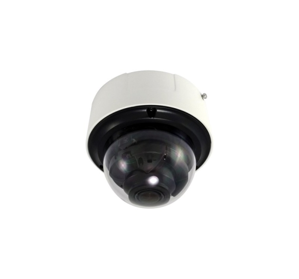 LevelOne GEMINI Fixed Dome IP Network Camera, 2-Megapixel, H.265, 60fps HFR, 4.3X Optical Zoom, IR LEDs, Indoor/Outdoor