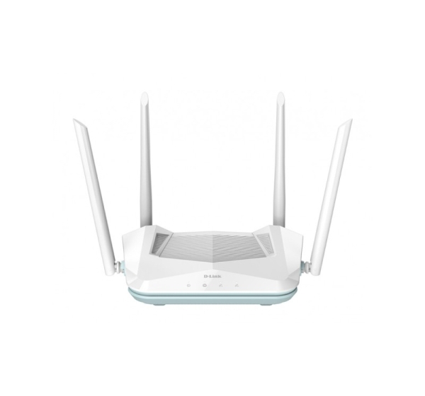 D-Link EAGLE PRO AI AX1500 Smart Router wireless router Gigabit Ethernet Dual-band (2.4 GHz / 5 GHz) White