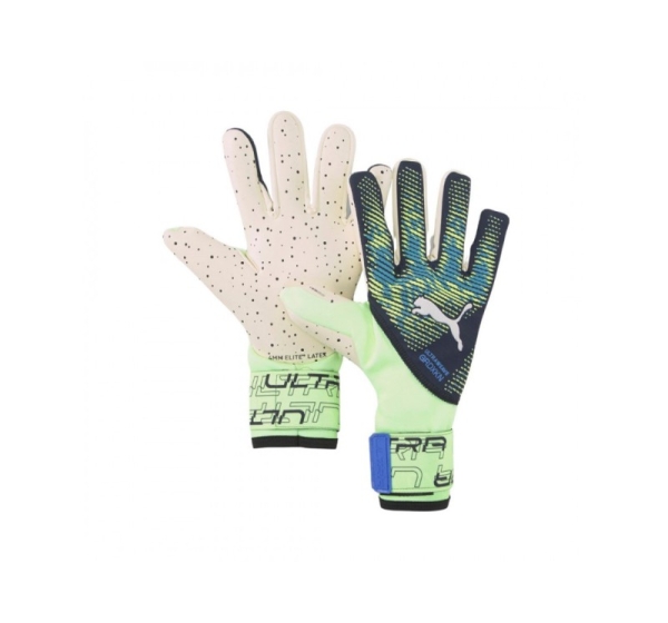 Puma Ultra Ultimate 1 NC Goalkeeper Gloves Green 41813 01 10.5