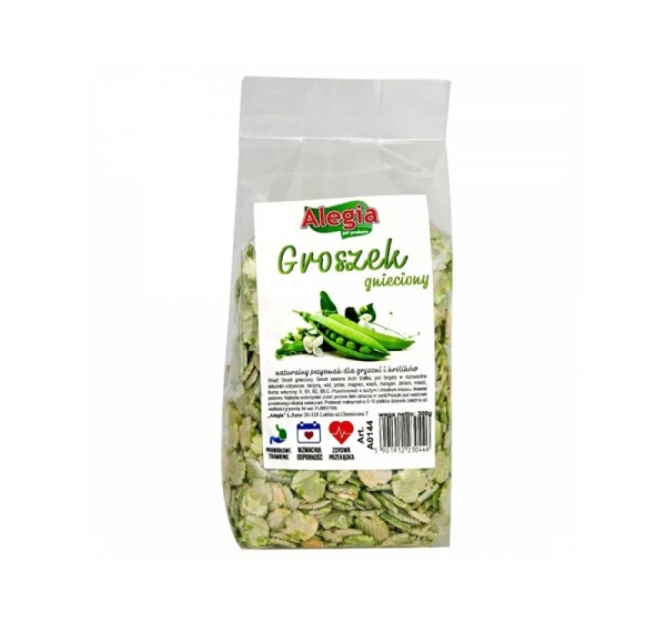 ALEGIA Crushed peas - treat for rodents and rabbits - 300g