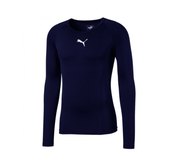 Puma LIGA Baselayer LS Men's T-Shirt navy blue 655920 20 S