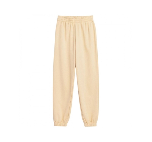 Women's Trousers 4F F147 Light Yellow 4FSS23TTROF147 73S M