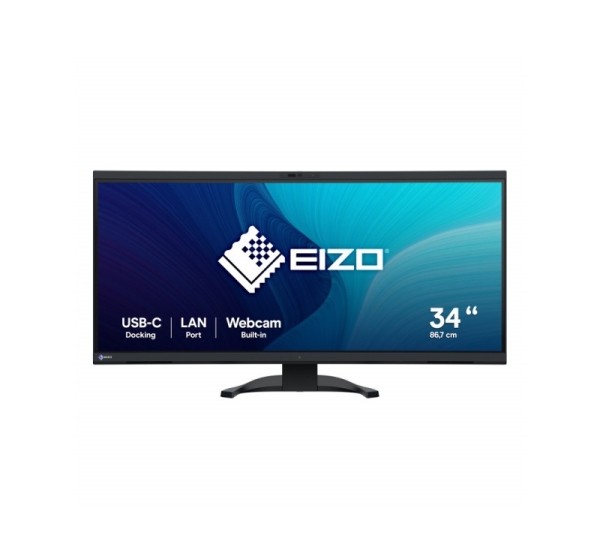 EIZO FlexScan EV3450XC-BK computer monitor 86.6 cm (34.1") 3440 x 1440 pixels UltraWide Quad HD LCD Black