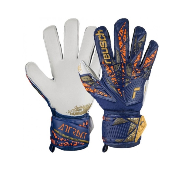 Reusch Attrakt Grip goalkeeper gloves blue 5470815 4410 11