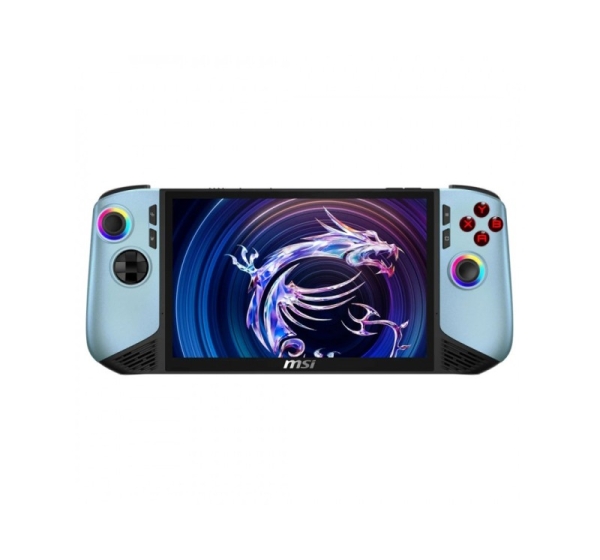 MSI Claw 8 AI+ A2VM-254PL portable gaming console 20.3 cm (8") 1 TB touchscreen Wi-Fi Glacier Blue Edition