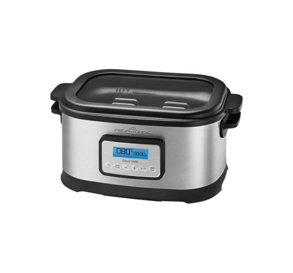 ProfiCook PC-SV 1112 8 L 520 W Black, Stainless steel