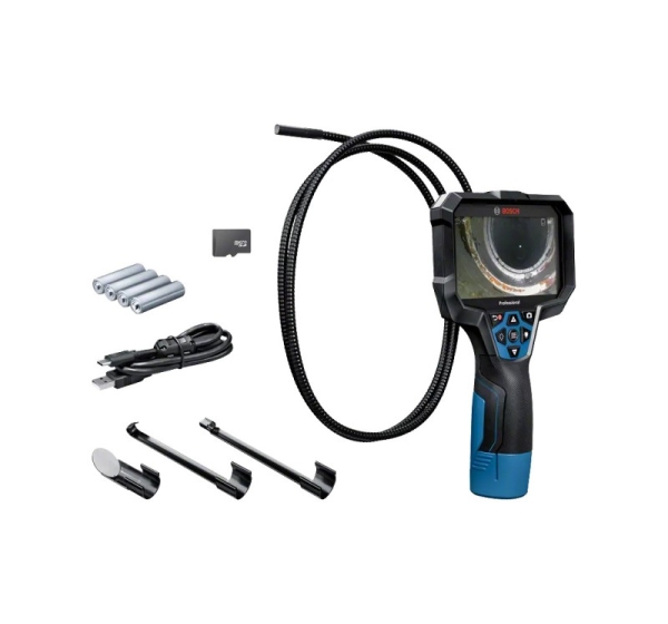 Bosch GIC 12V-5-27 C PROFESSIONAL industrial inspection camera 8.3 mm Flexible-Obedient probe IP67, IP54