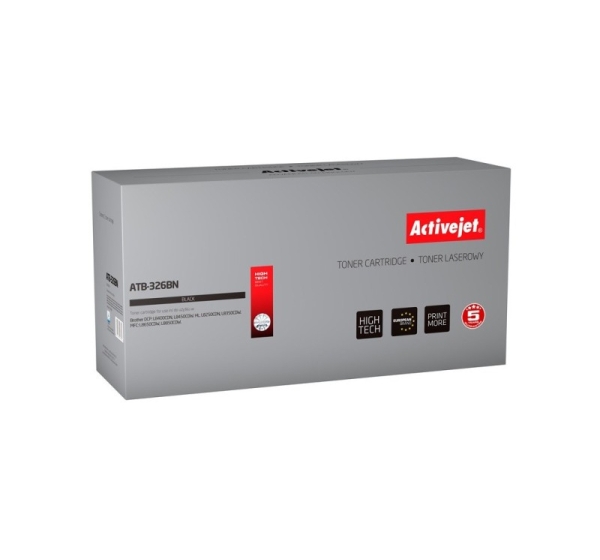 Activejet ATB-326BN Toner (replacement for Brother TN-326BK, TN326BK; Supreme; 4000 pages; black)