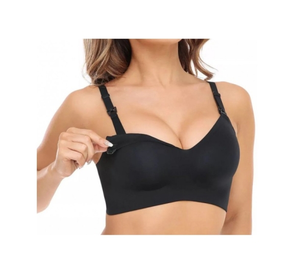 Momcozy YN21 Nursing bra, size S Black