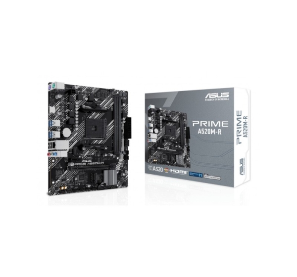 ASUS PRIME A520M-R AMD A520 Socket AM4 micro ATX
