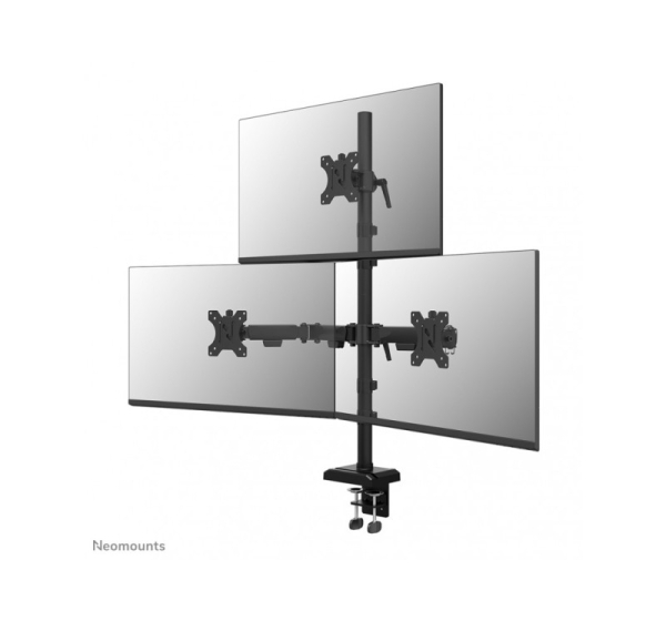 Neomounts DS60-600BL2-1 Triple monitor arm 10-32"