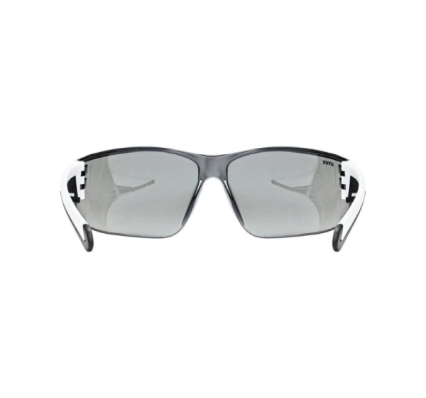 UVEX Equate cycling glasses White Matt/Mir.Silver