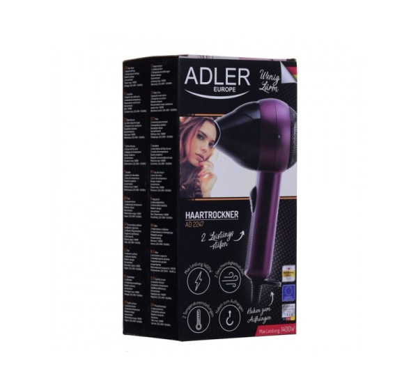 Adler AD 2247 Hair dryer 1400 W