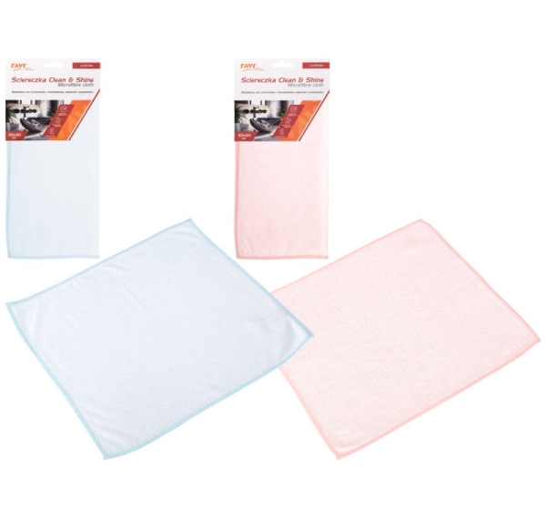 Салфетка из микрофибры Clean and Shine, 14 x 0.2 x 30, 10428, Simple Solution