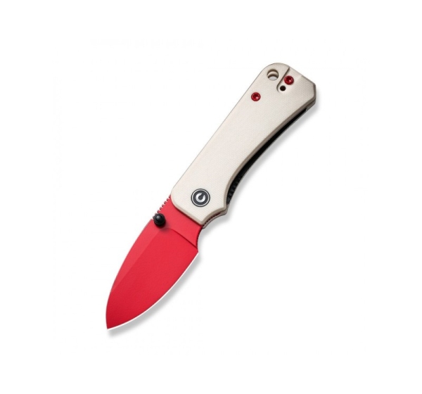 Knife CIVIVI Baby Banter Ivory G10 Red