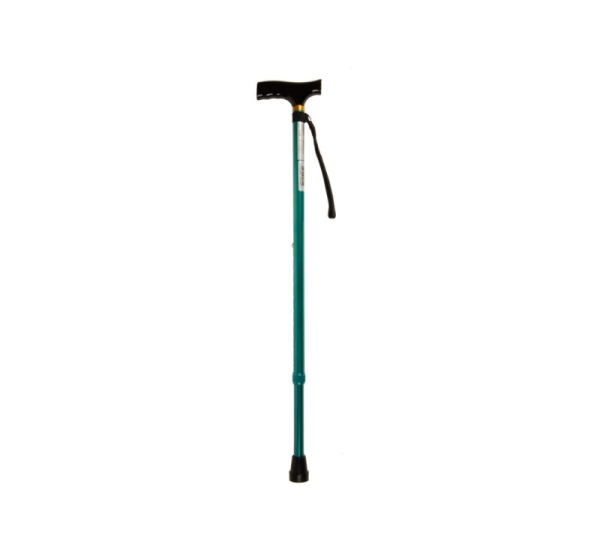 Aluminium Walking Cane REHAFUND RF-510, Green